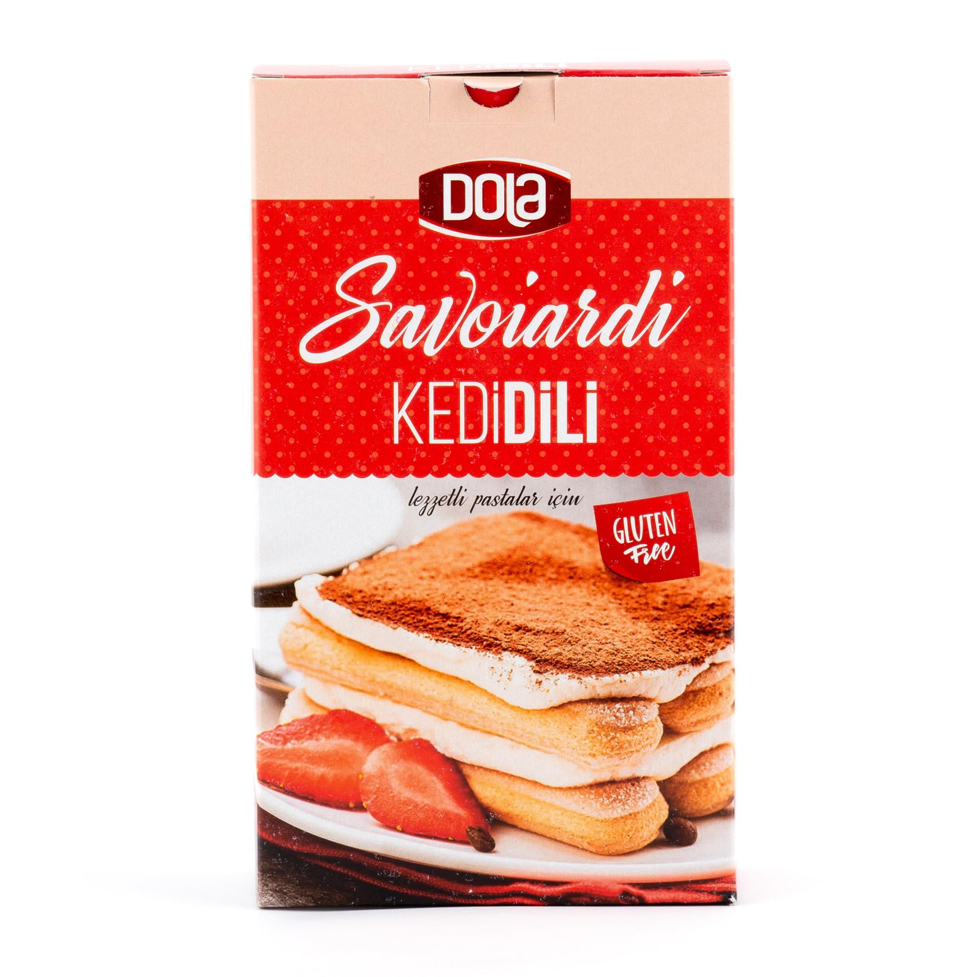 Dola Glutensiz Savoiardi Kedi Dili 100 g Kedidili