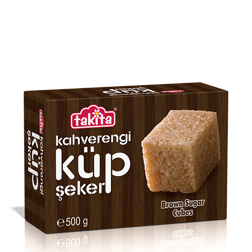 Takita Kahverengi Küp Şeker 500 Gr