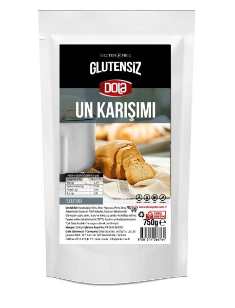 Dola Glutensiz Un Karışımı 750 Gr.