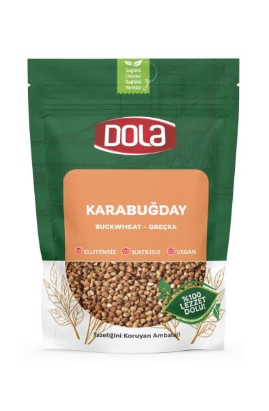 Dola Glutensiz Karabuğday Tane 400 g Kavrulmuş Greçka