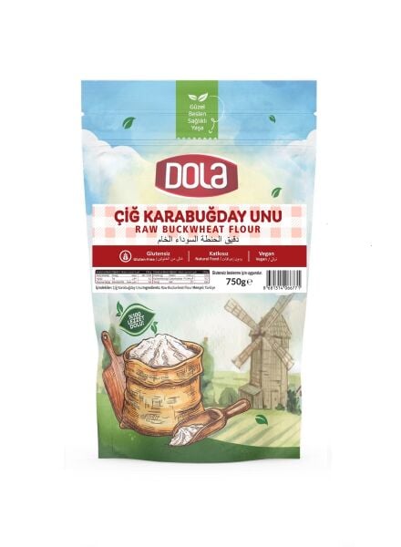 Dola Glutensiz Çiğ Karabuğday Unu 750 gr