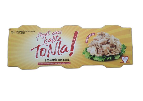 Fiyat Cüz'i Kalite Tonla Ekonomik Ton Balığı 75gX3