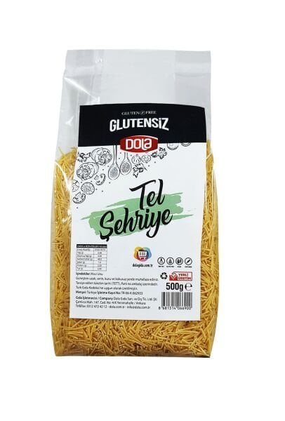 Dola Glutensiz Makarna Tel Şehriye 500 g