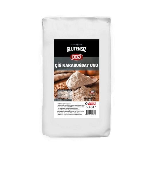 Dola Glutensiz Çiğ Karabuğday Unu 5 kg