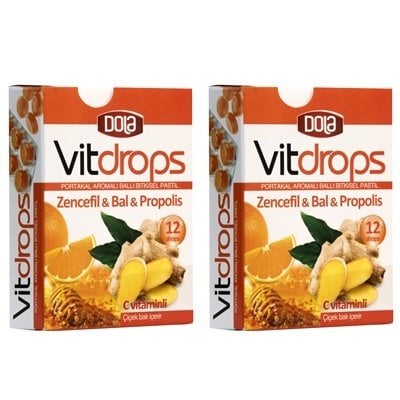Dola Vitdrops Zencefil Bal 2 adet