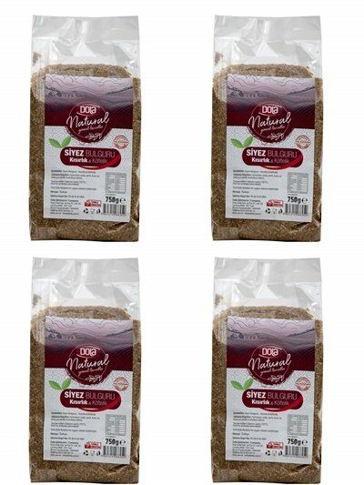 Dola Natural Siyez Bulguru 750 Gr. 4 adet