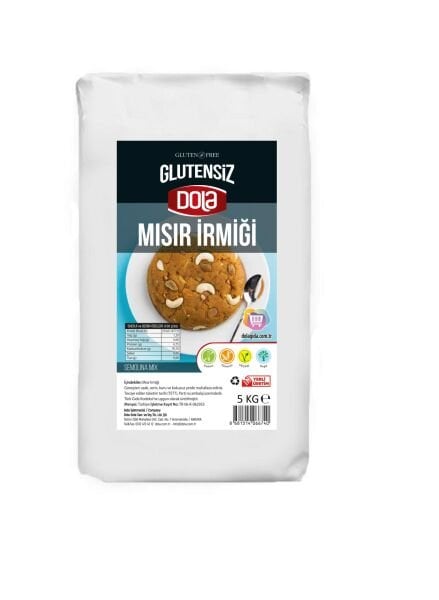 Dola Glutensiz Mısır İrmiği 5 kg İrmik