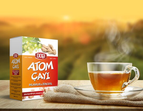 Dola Atom Çayı Ihlamur & Zencefil 135 g 5 Adet
