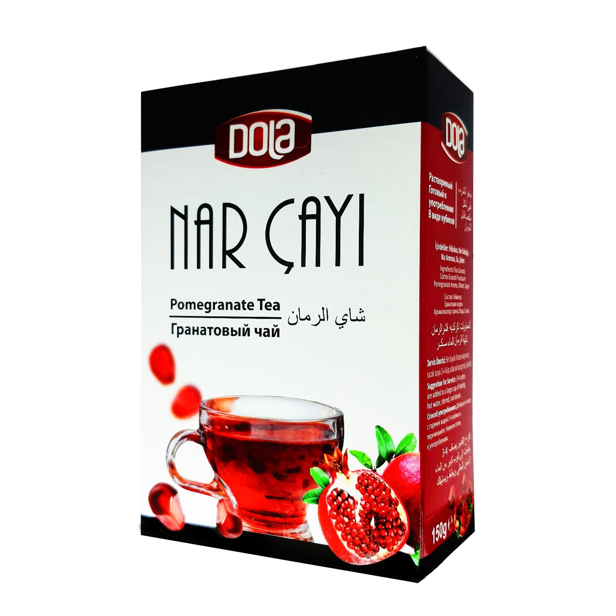 Dola Nar Çayı 150g İçime Hazır Atom Küp Çay