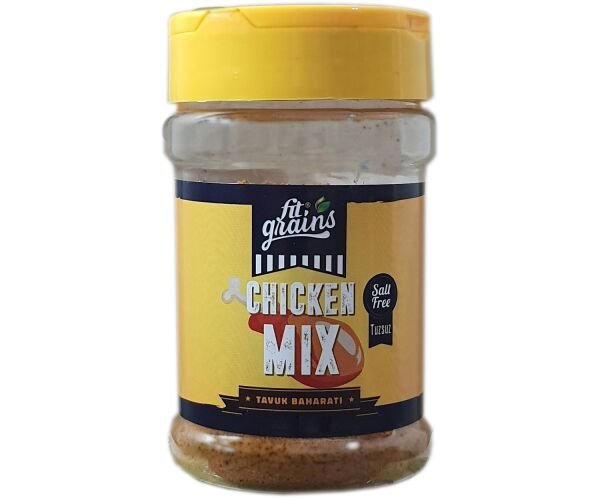 Fit Grains 3’lü Tuzsuz Baharat Seti - Tavuk, Barbekü ve Sarımsak Baharatı 80g 3 Adet