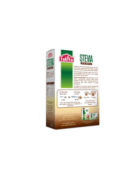 Takita Stevia Zero Kahverengi Toz Tatlandırıcı 250 G