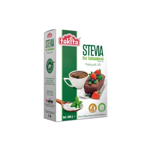 Takita Stevia Prebiyotik Lifli Toz Tatlandırıcı 500g