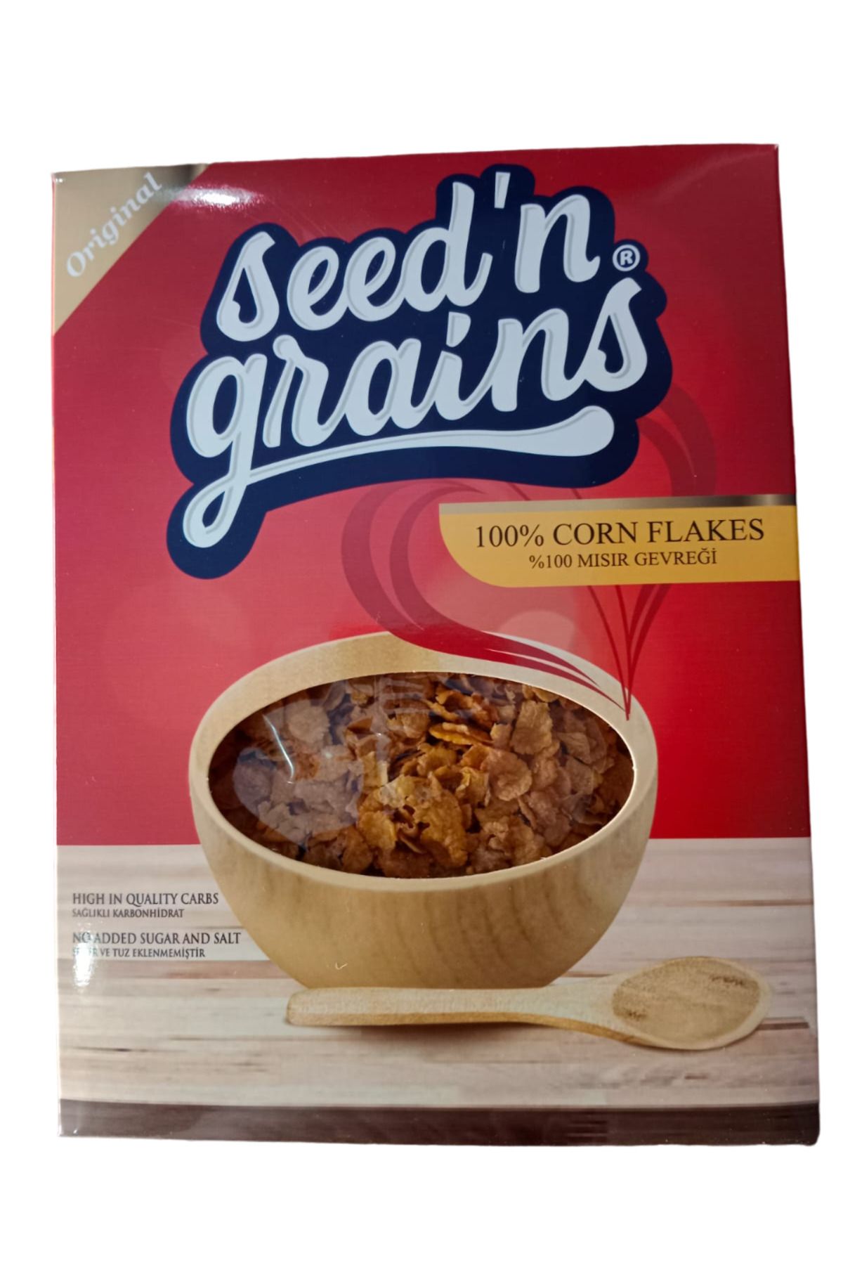 Şekersiz Corn Flakes 300 Gr