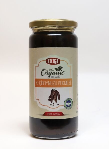 Dola Organik Keçiboynuzu ve Üzüm Pekmezi 620 g 2 Adet Soğuk Pres, Şeker İlavesiz