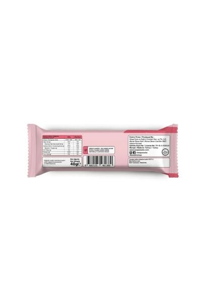 Waspco Çilek Aromalı Yüksek Proteinli Bar 40 gr