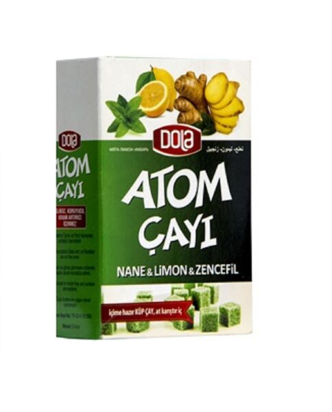 Dola Vitdrops Boğaz Pastili & Atom Çay Paketi 4'lü Set