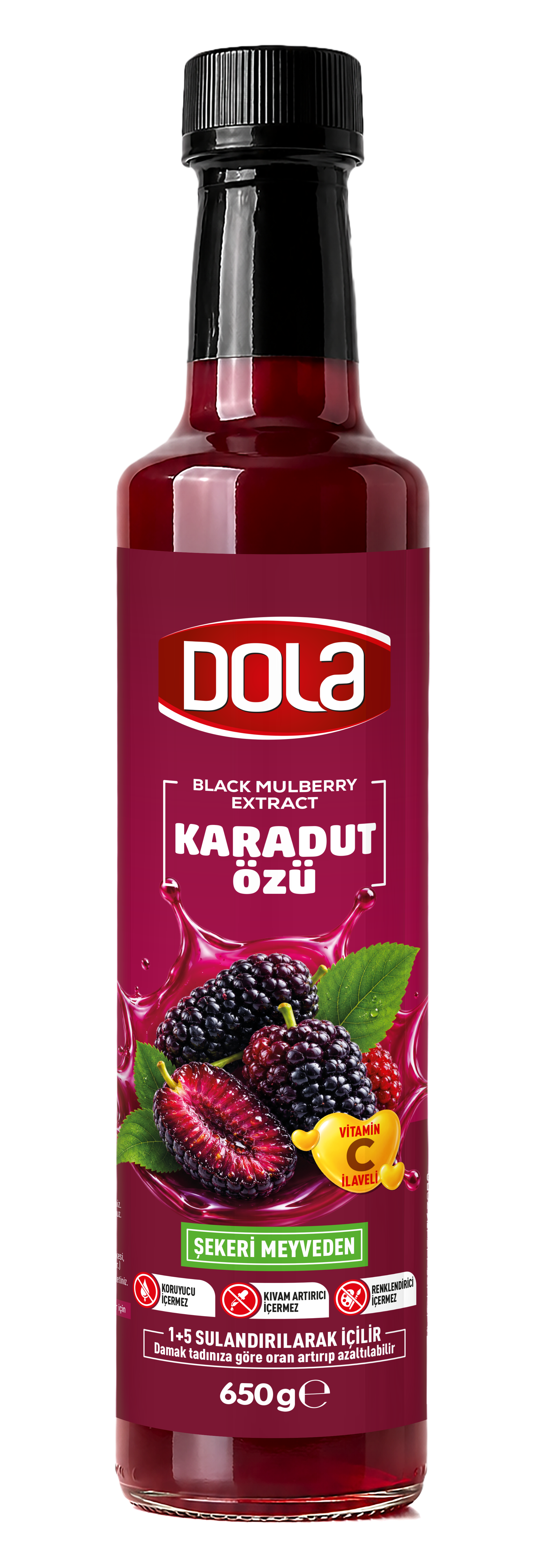 Dola Karadut Özü Black Mulberry Extract 650 G