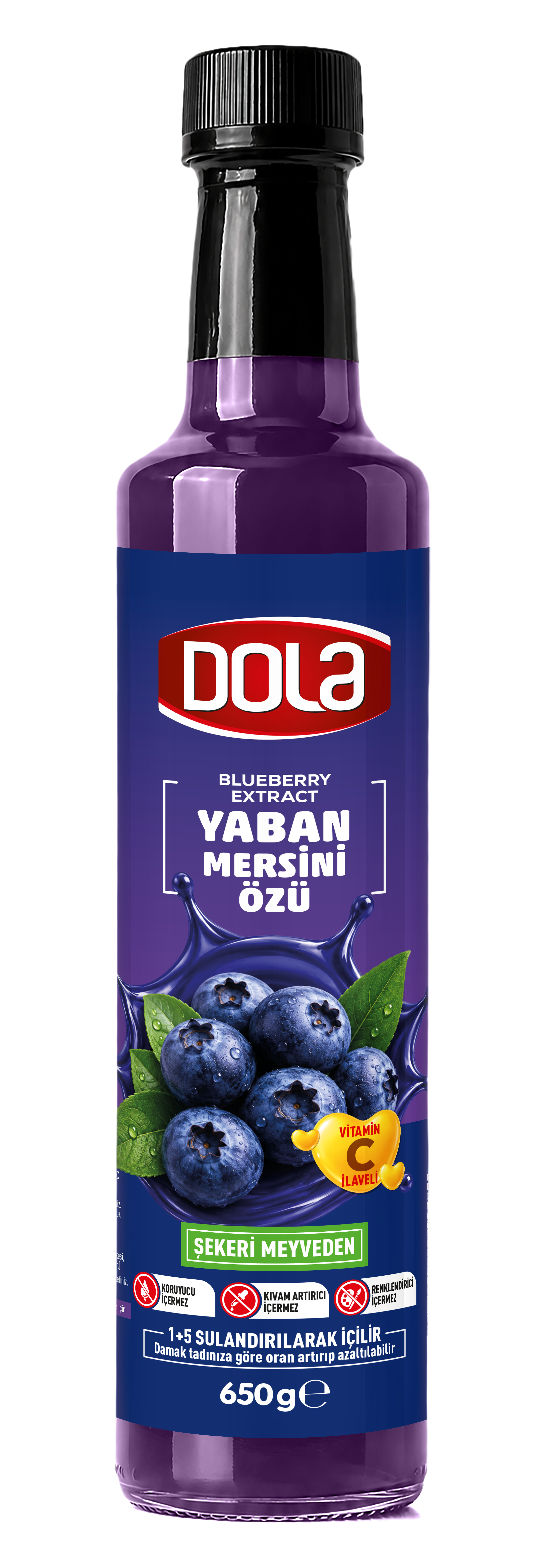 Dola Yaban Mersini Özü (Blueberry Extract) - 650g