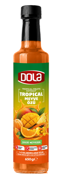 Dola Tropikal Meyve Özü (Tropical Fruits Extract) - 650g