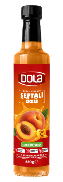 Dola Şeftali Özü (Peach Extract) - 650g