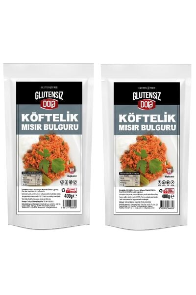Dola Glutensiz Köftelik Mısır Bulguru 400 g 2 Adet