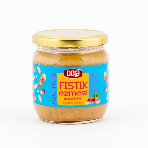 Dola Fıstık Ezmesi Parçacıklı Glutensiz 350 g