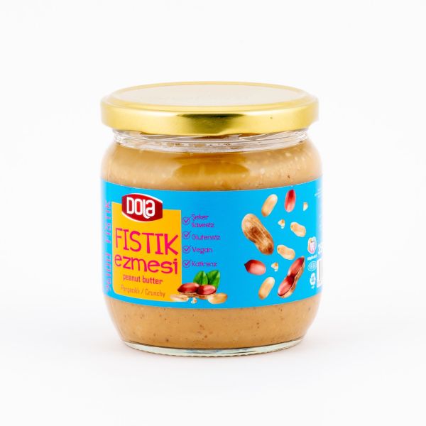 Dola Fıstık Ezmesi Parçacıklı Glutensiz 350 g