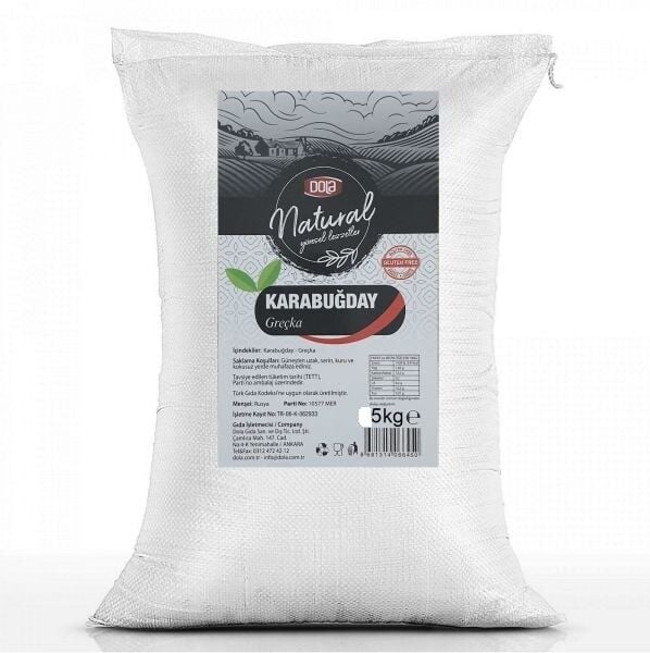 Dola Glutensiz Kavrulmuş Karabuğday Tane 5 kg