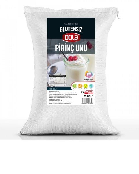 Dola Glutensiz Pirinç Unu 25 kg