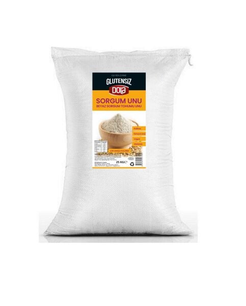 Dola Glutensiz Beyaz Sorgum Unu 25 KG