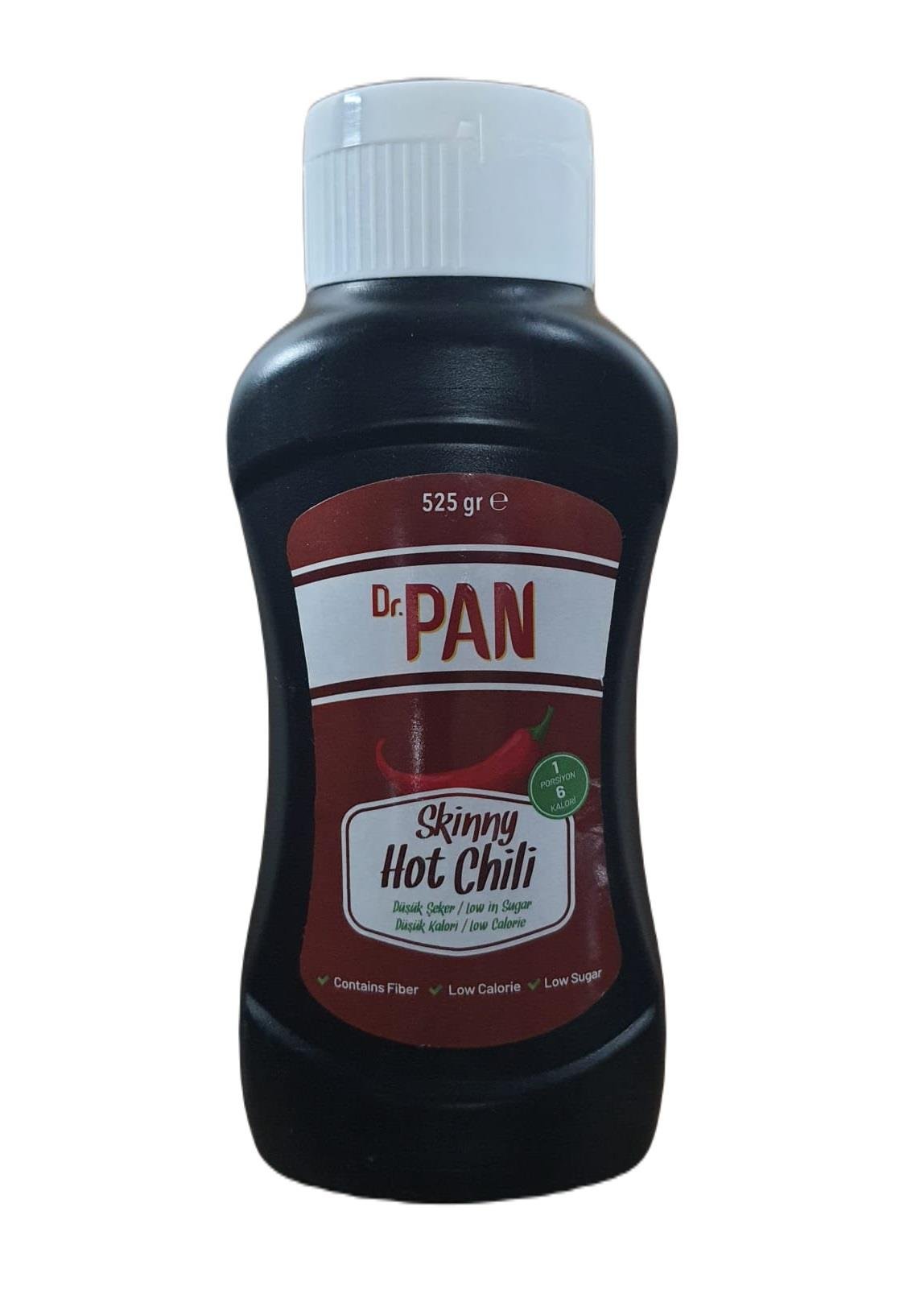 Dr. Pan Hot Chili Sos 525 gr Düşük Kalorili Acı Biber Sosu